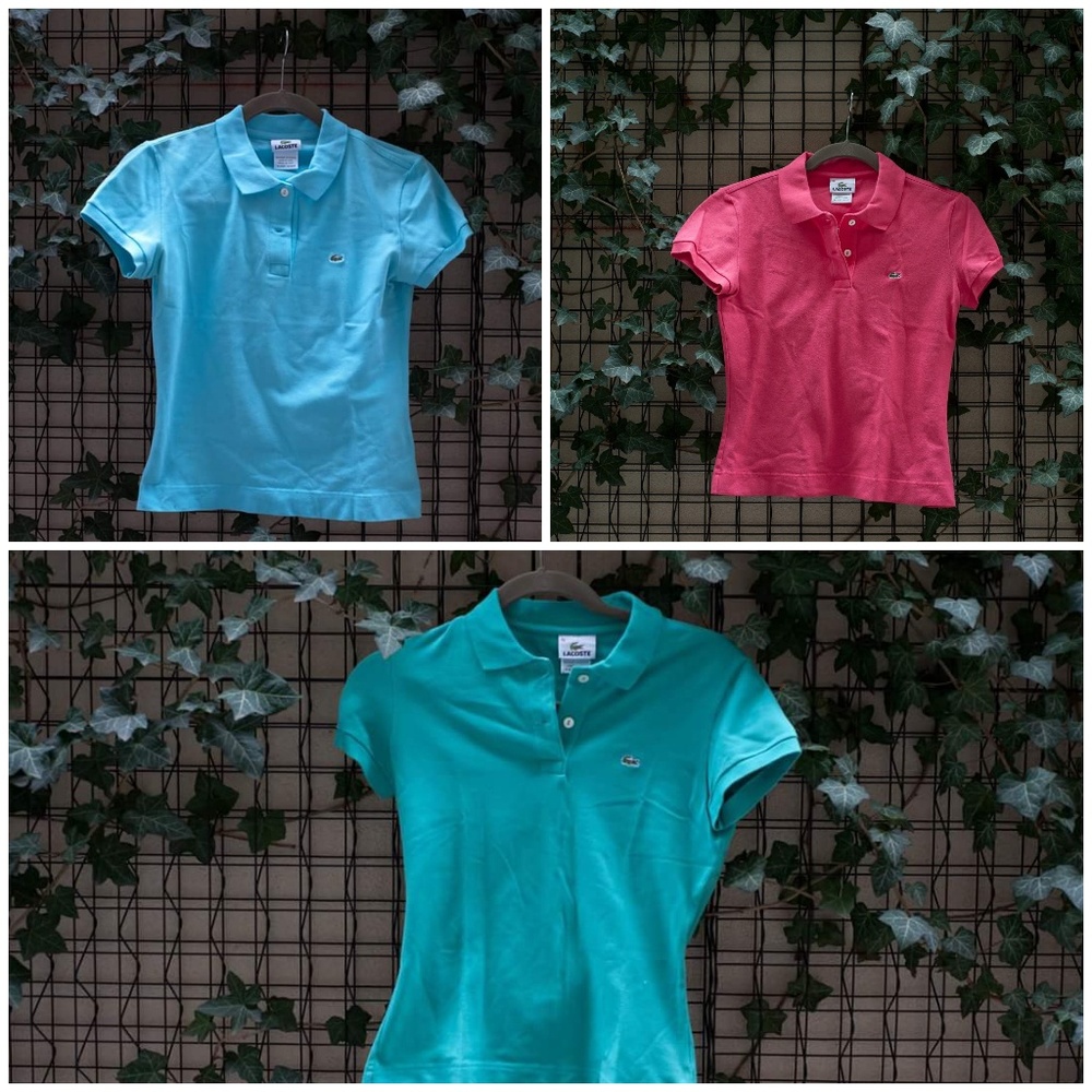 Bundle of Lacoste Petit Pique polos